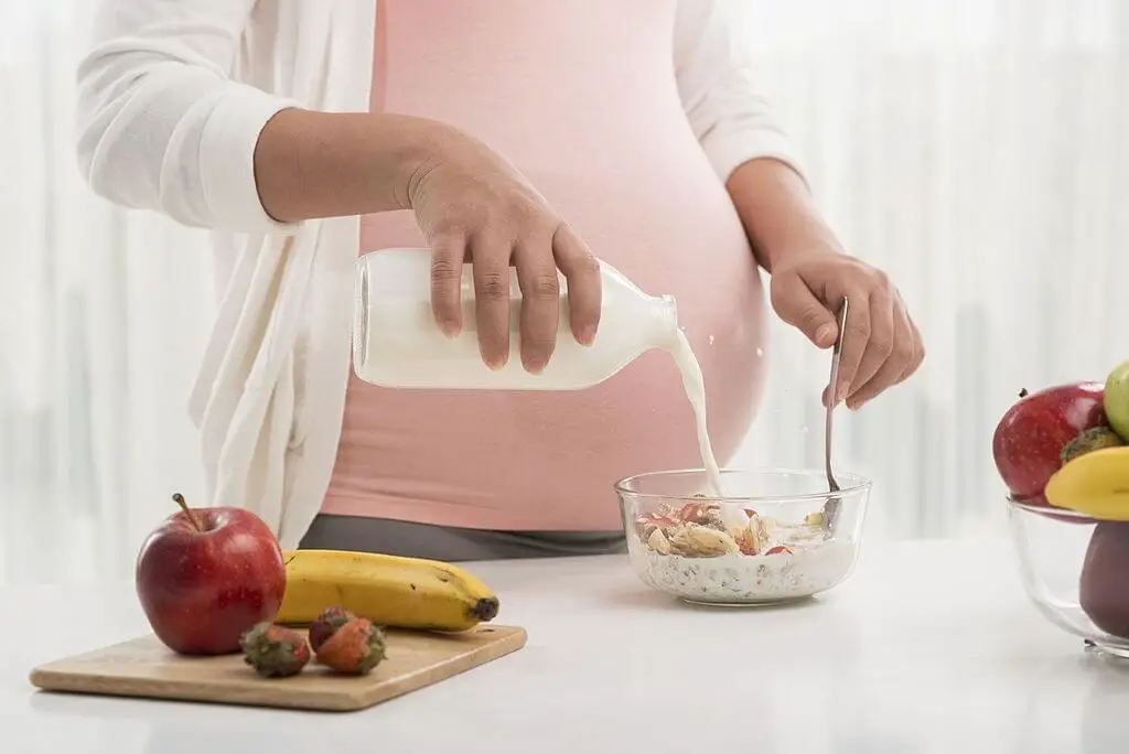 almond milk while pregnant